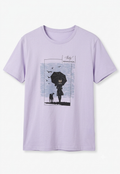 Luogao Purple Breeze Graphic Tee