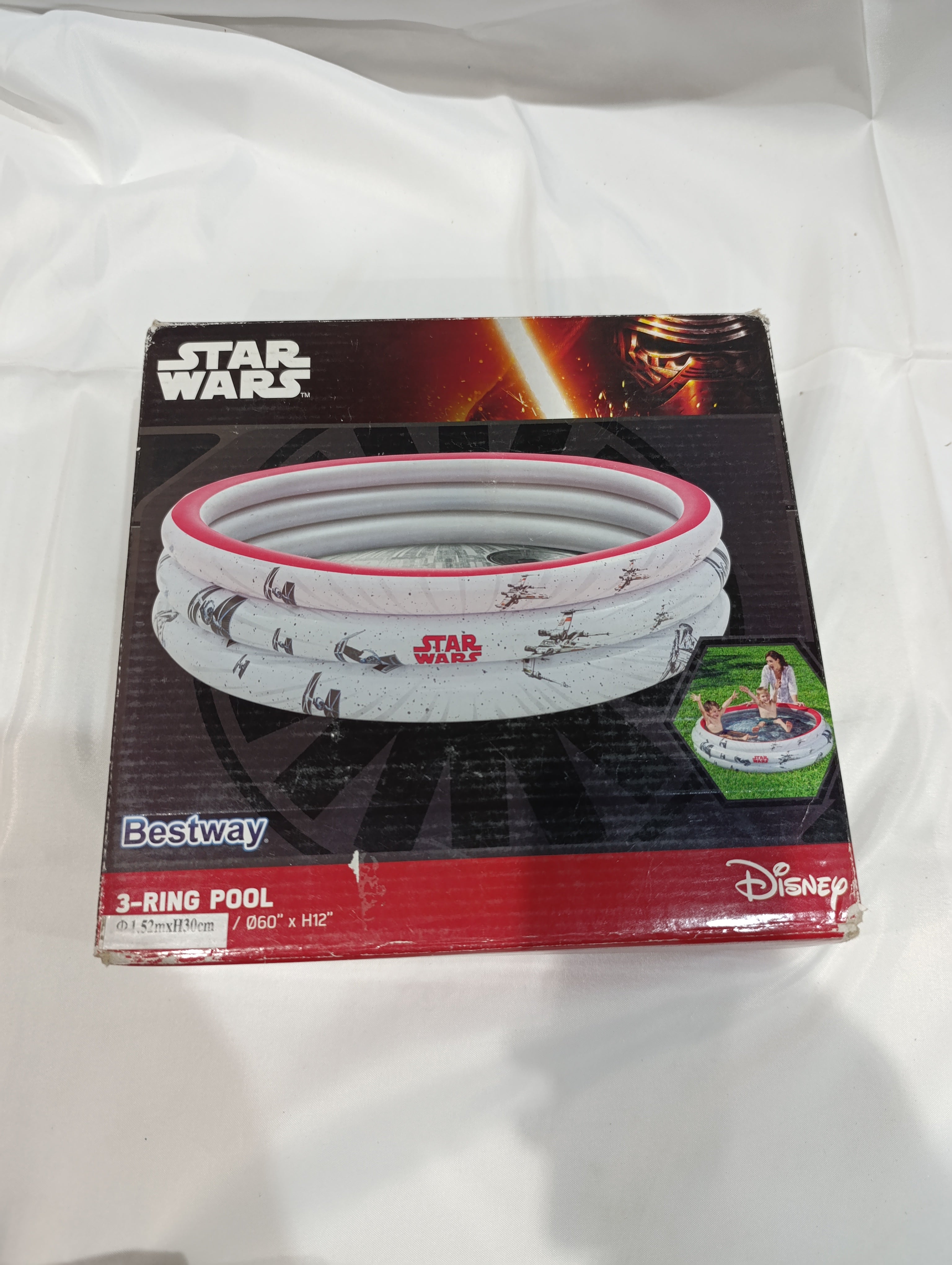 Bestway Star Wars 3 Ring Children's Swimming Pool