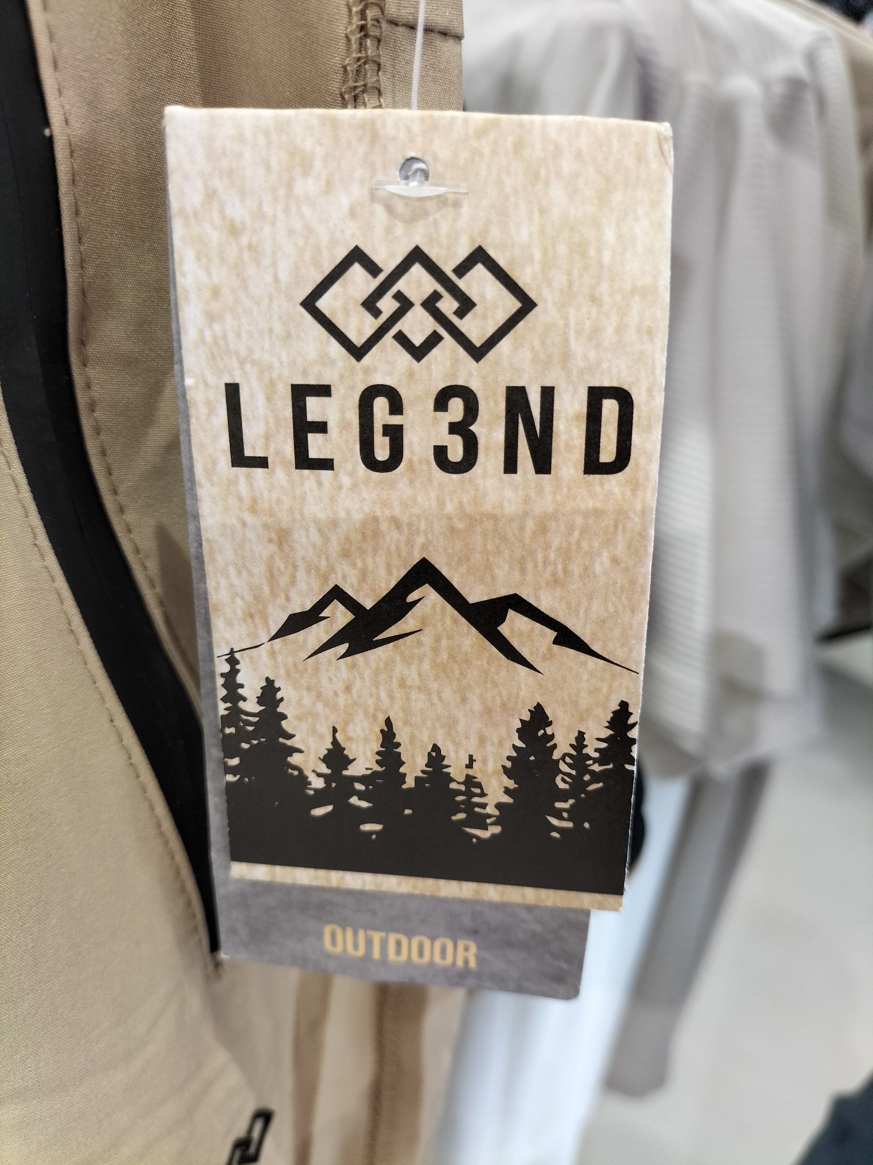 LEG3ND Outdoor Men's Beige Pants