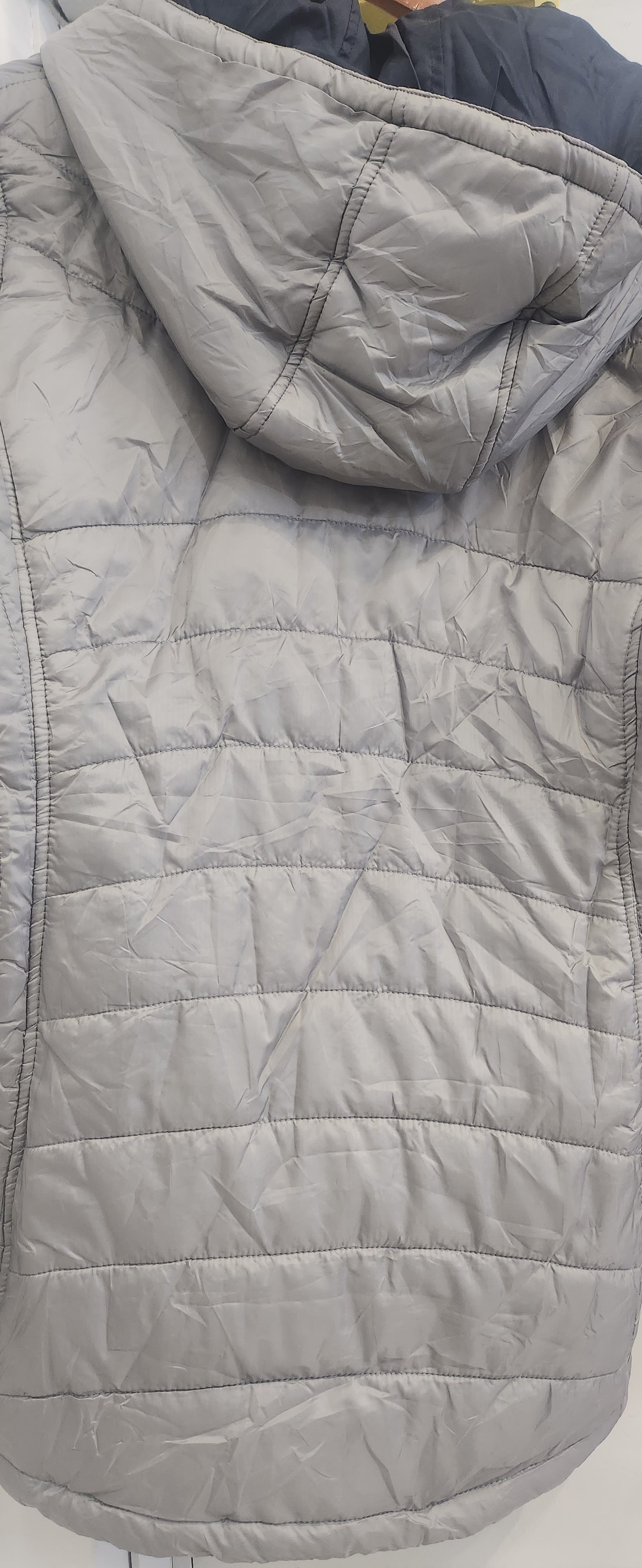 FILA WOMEN JACKET CHANNEL PUFFER GRAY COLOR