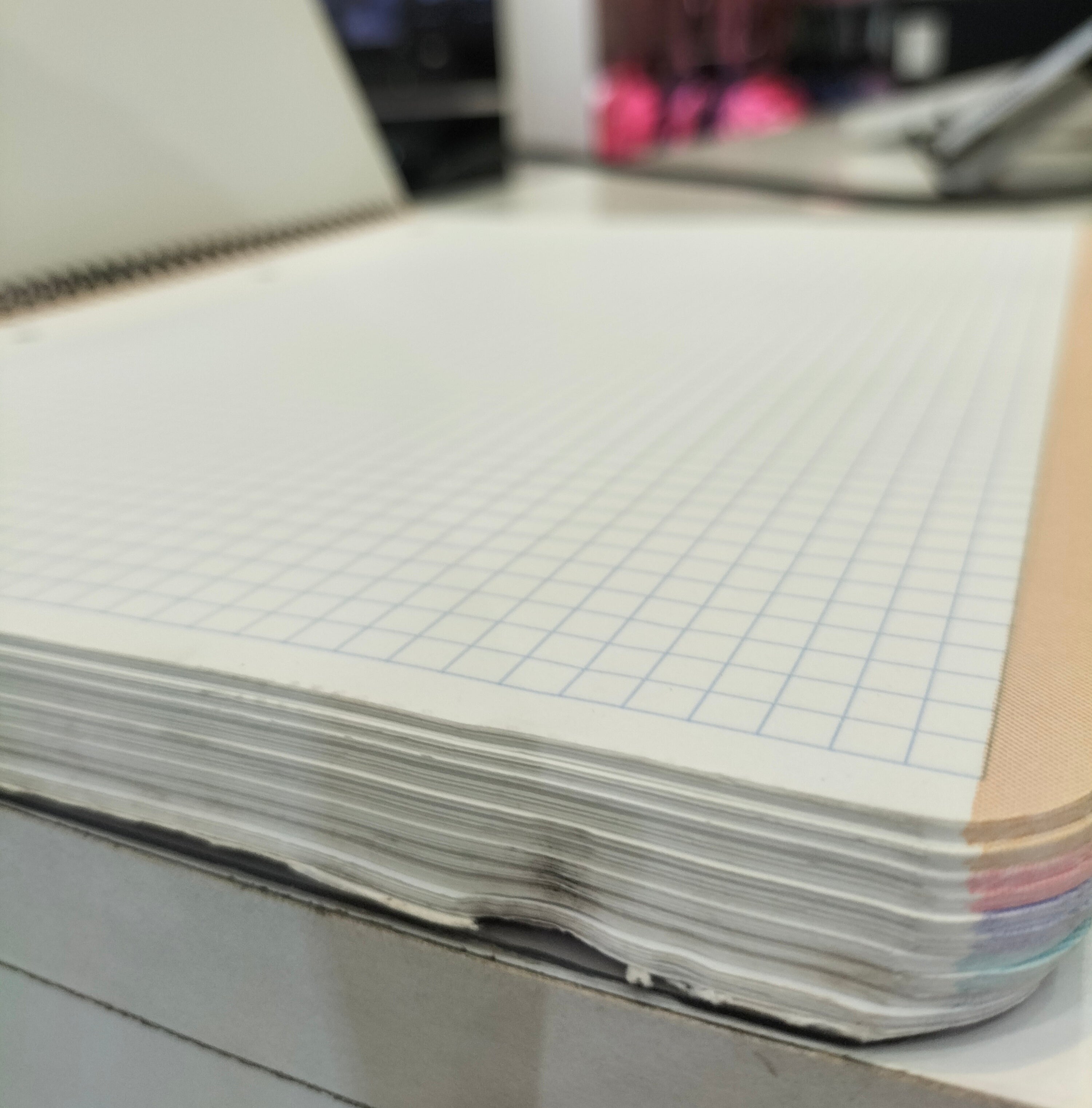 Unipapel Psicodelia Purple Notebook with Abstract Patterns
