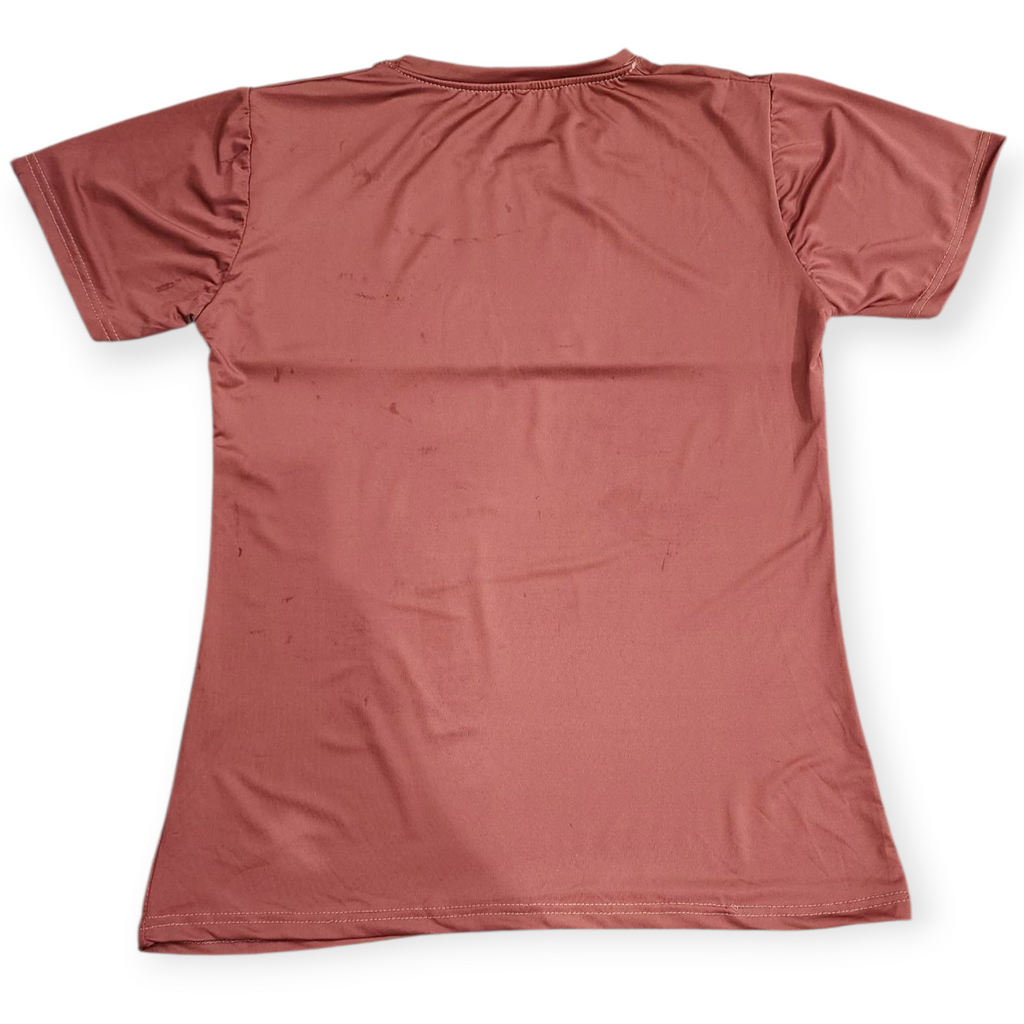 Burgandy Women's Sport T shirt