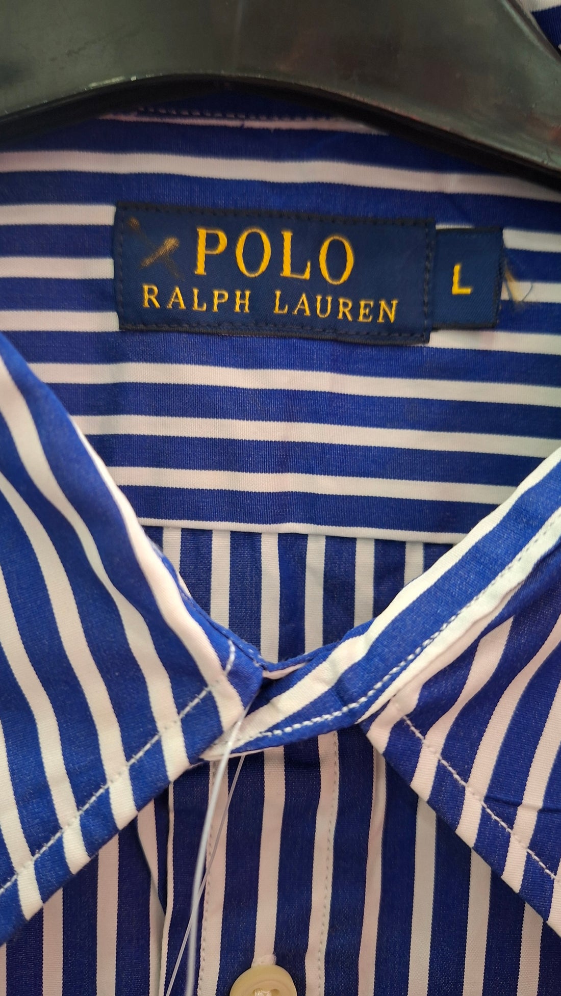 Polo Ralph Lauren Striped Shirt Dress in Blue women