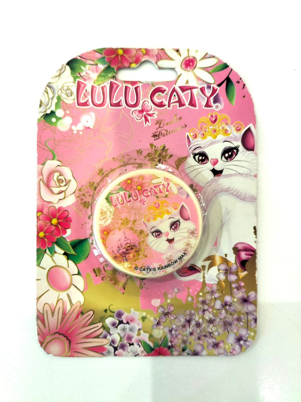 Lulu Caty Pink Circle Eraser