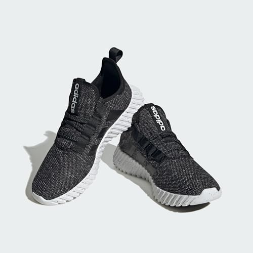 Adidas Men’s Kaptir 2.0 Mid-Top Running Shoes – Core Black / White