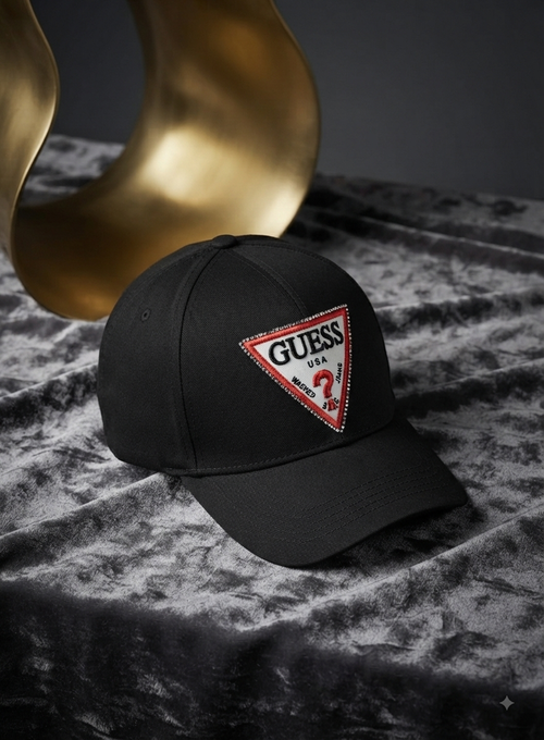 Black Guess Baseball Cap