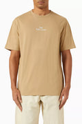 Polo Ralph Lauren Men's T-Shirt Logo Cotton Beige