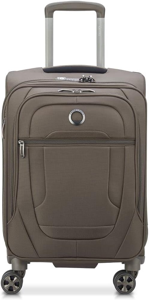 Delsey Paris Dual Density Wheels Removable And Washable lining Trolley Luggage  00-2397801-06-0R