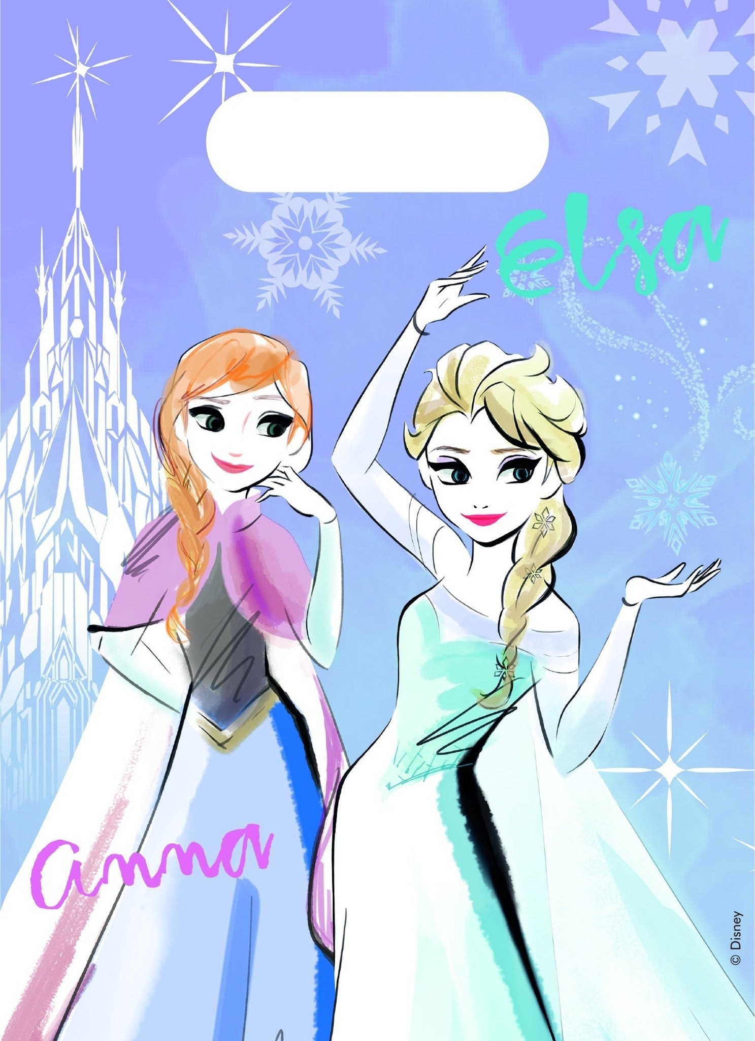 Disney Frozen 6 Party Bags - Party Supplies