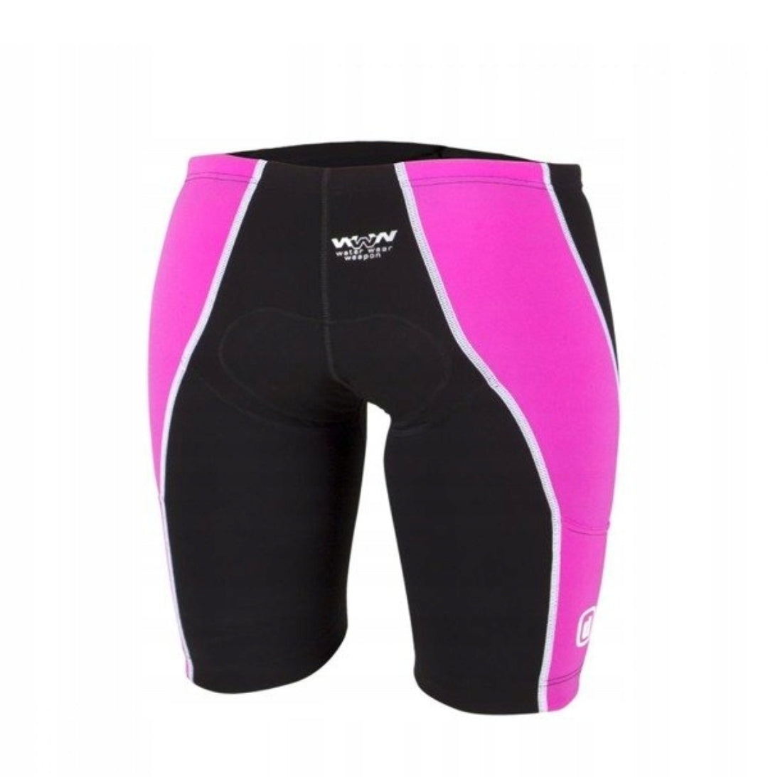 ZEROD iShorts Women's Triathlon Shorts Black/Pink XS