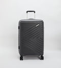David Jones Black Flexible four Wheeled Trolley Luggage BA-8001A-M
