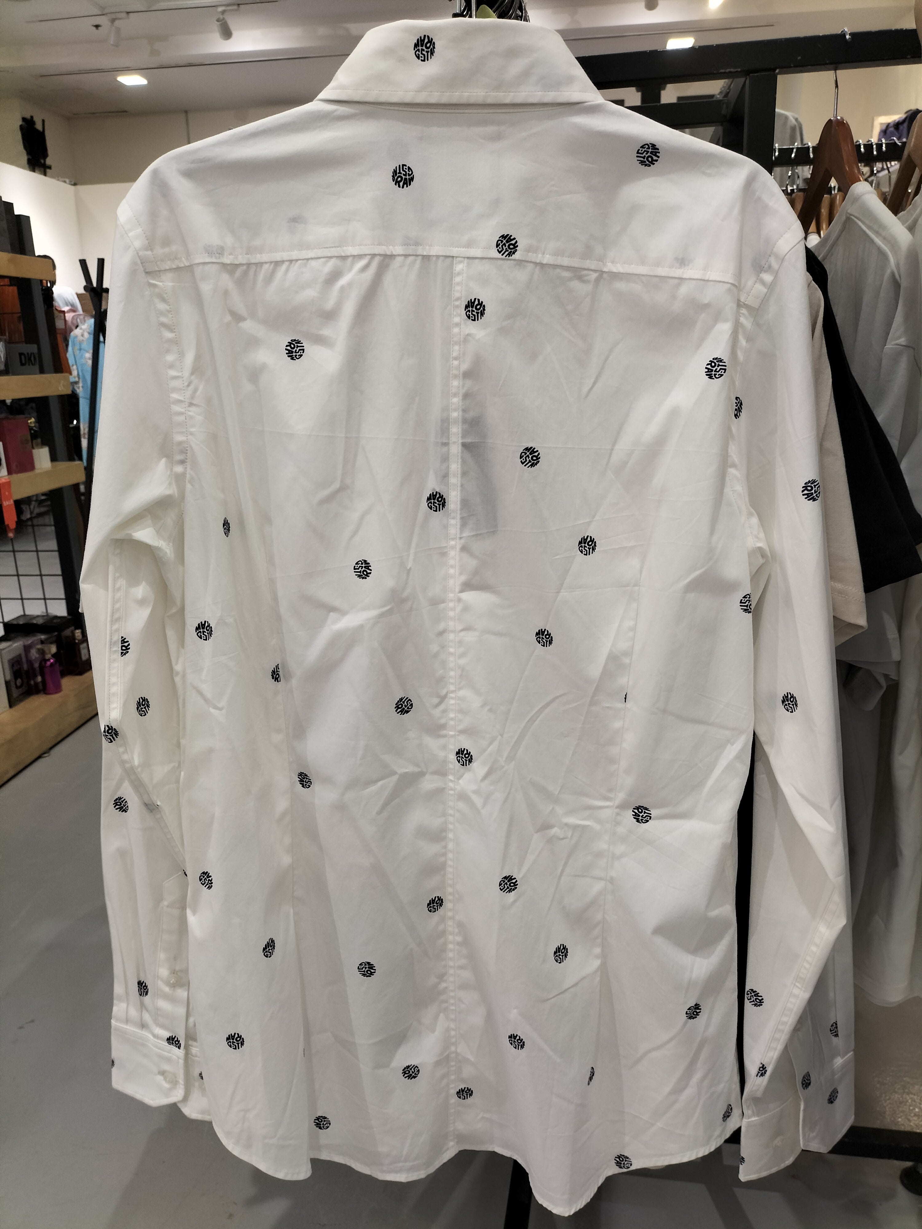 G-Star Raw Atton Str Poplin GSR Dot - Super Slim