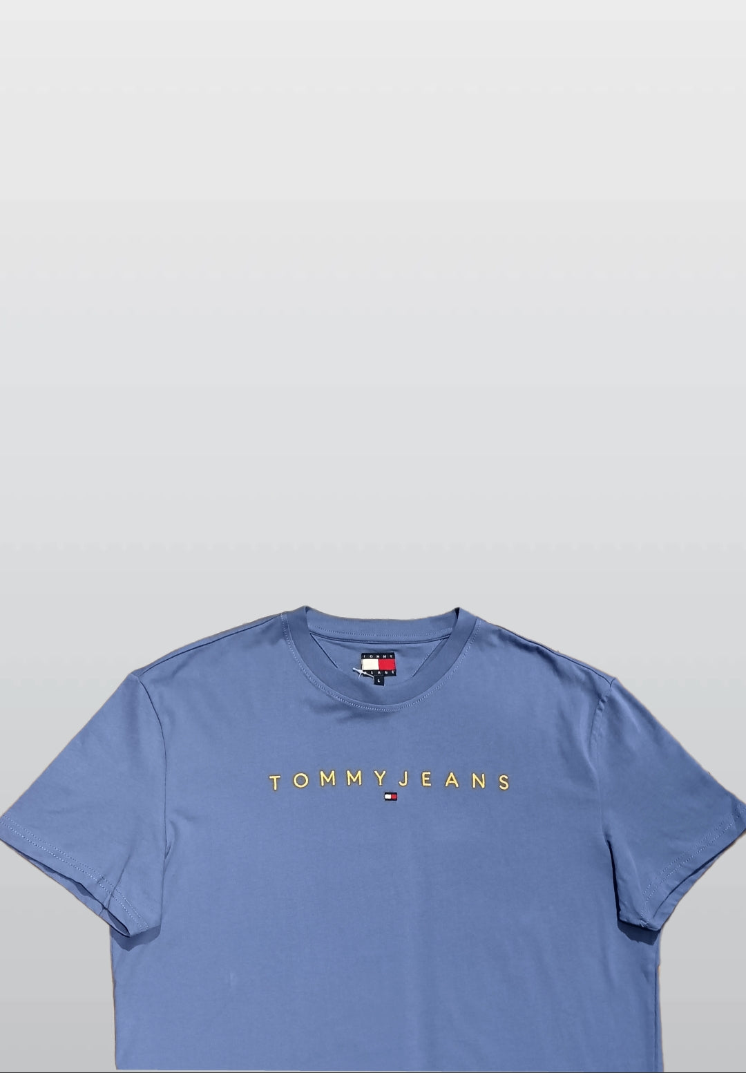 Tommy Jeans Men’s Light Purple Cotton T-Shirt
