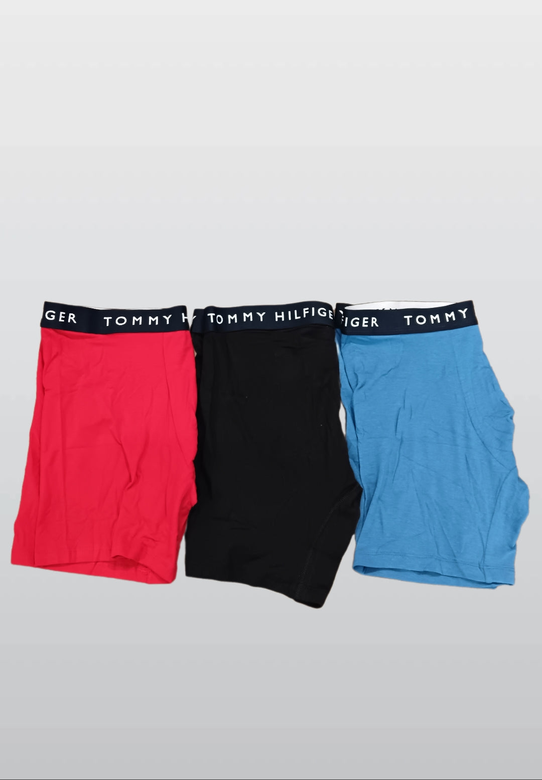 TOMMY HILFIGER 3-PACK BOXER LUXE STRETCH  NAVY M16