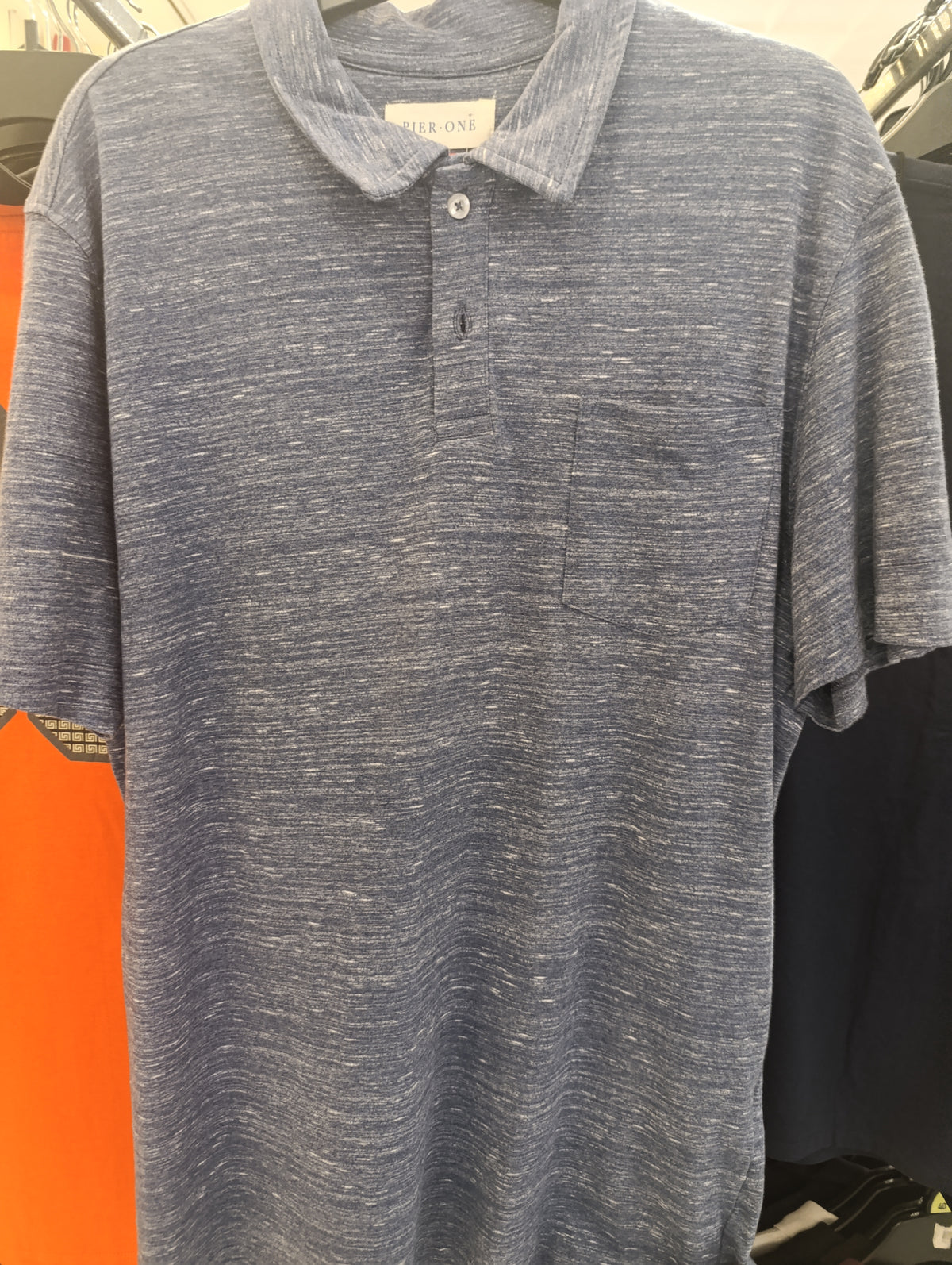 Men's polo shirt with pocket