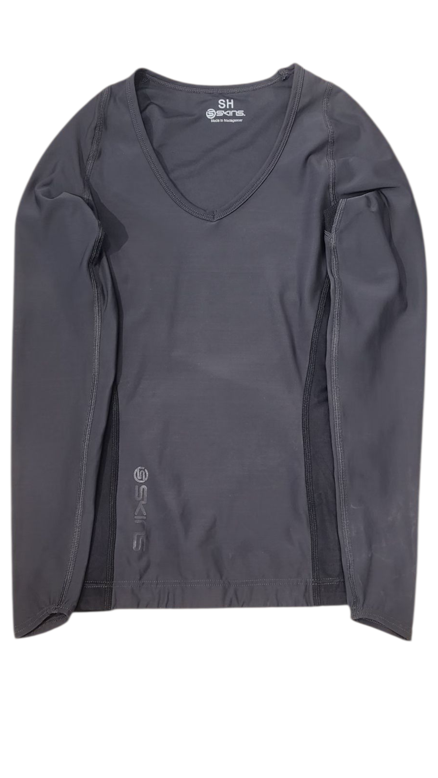 SH Skins Black Womens Sports Full Sleeve top