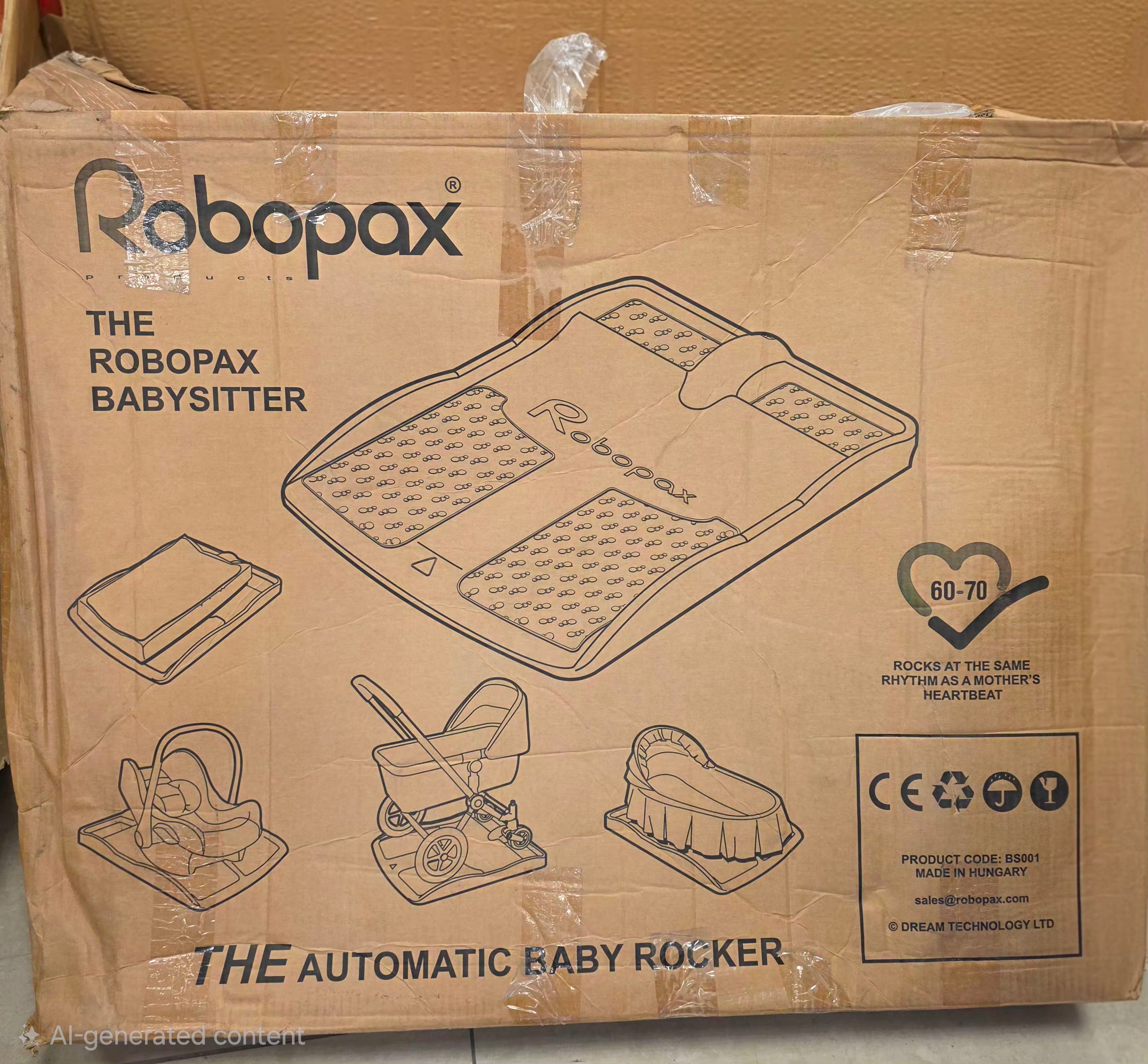 Baby Rocker Robopax Dream Mover (Open Box)