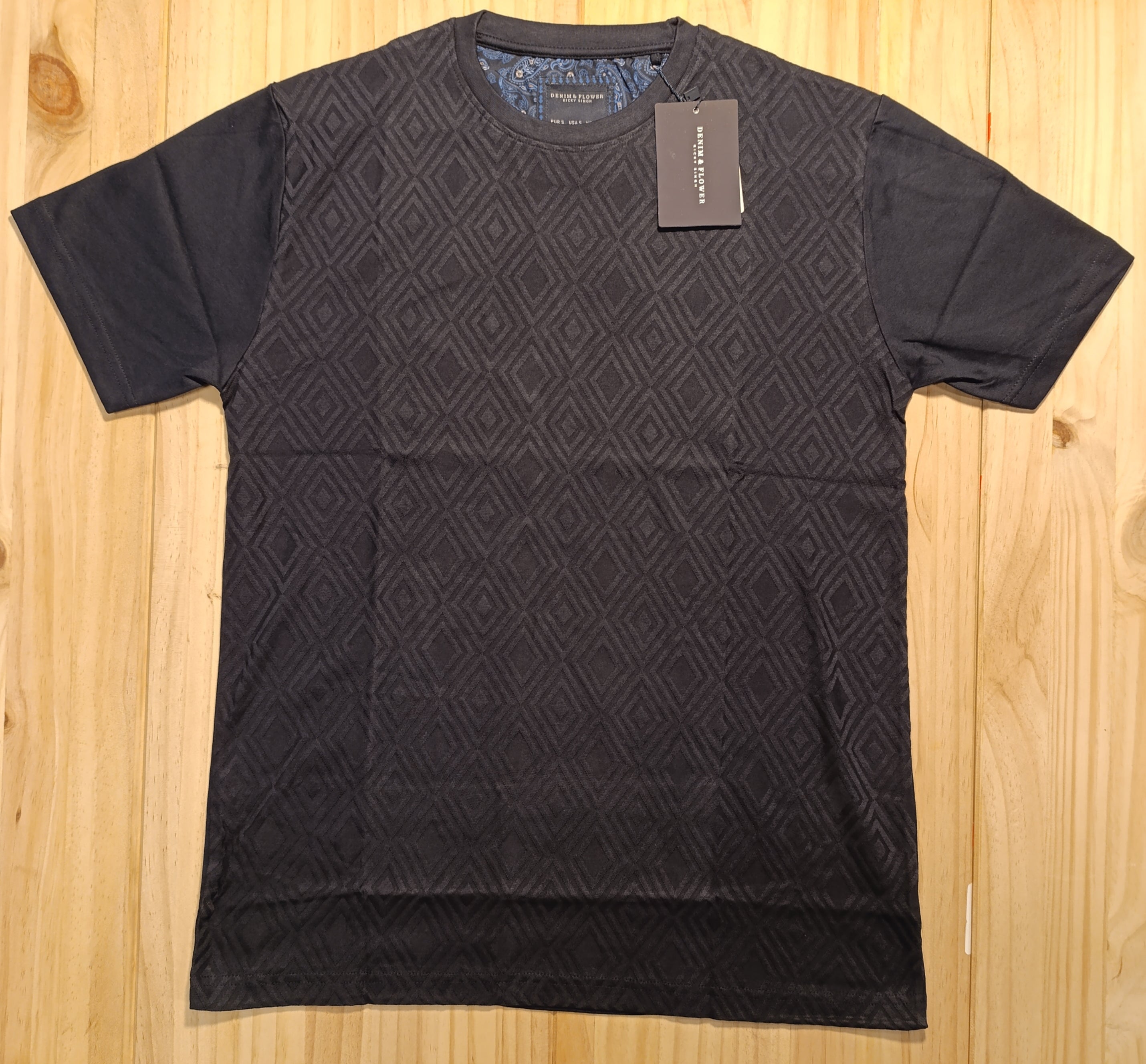 Denim & Flowers Ricky Singh T-shirt Style CKPS 507A