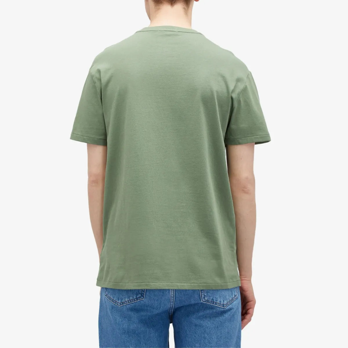 Polo Ralph Lauren Central Logo T-Shirt Classic Oversized Fit In Mid Green