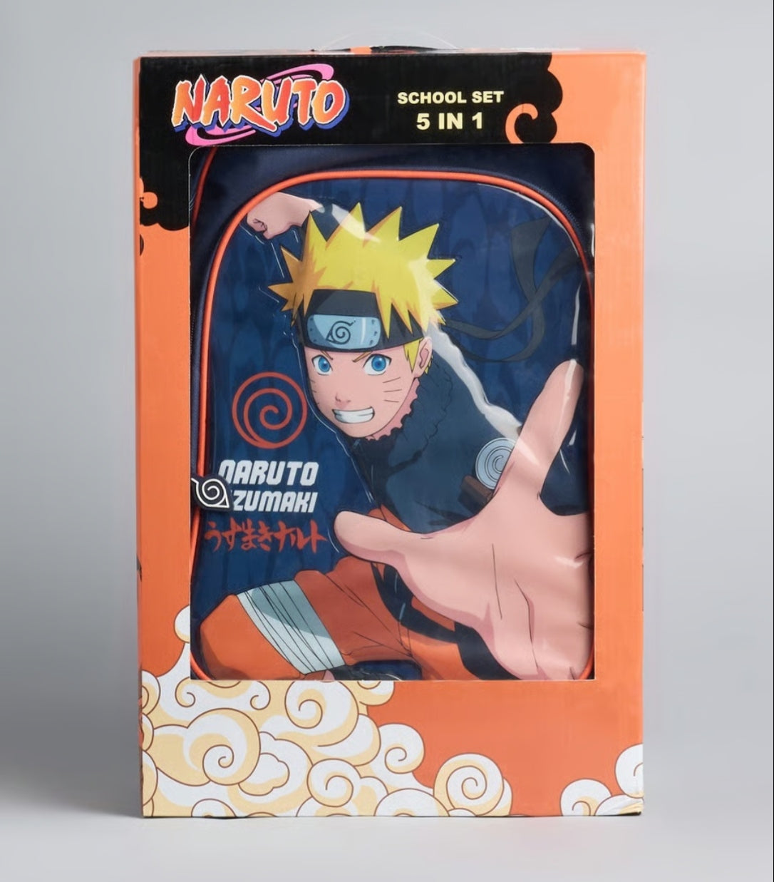 Naruto 16" Trolley Backpack 5-in-1 School Set