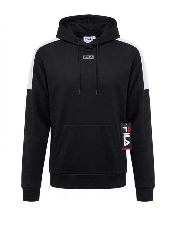 FILA سترة بغطاء رأس رجالي Stamina Performance - (FM211135-001)