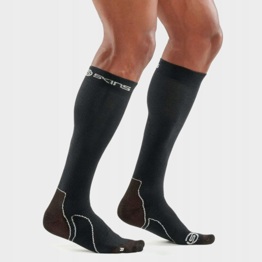 SKINS MEN'S SPORTS SOCKS / Black - S