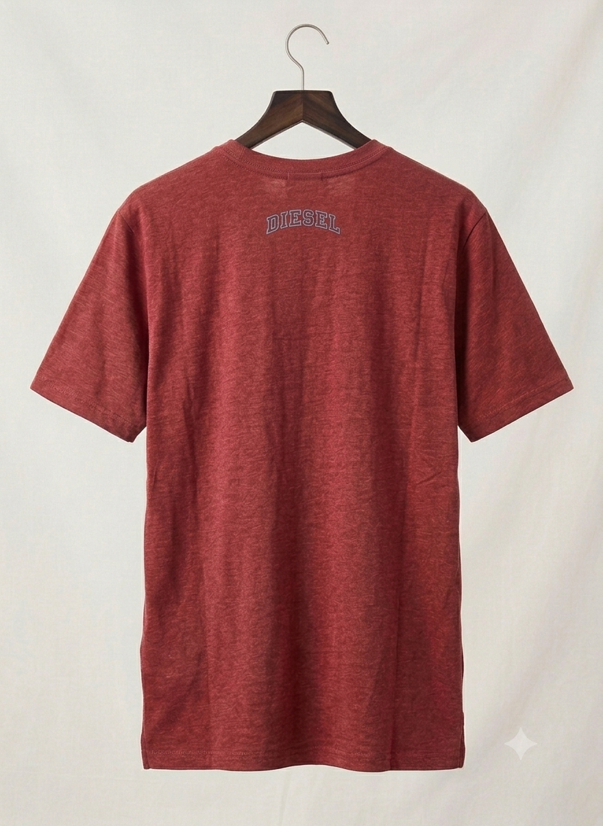 Diesel "Since 1979" Vintage Red Graphic T-Shirt
