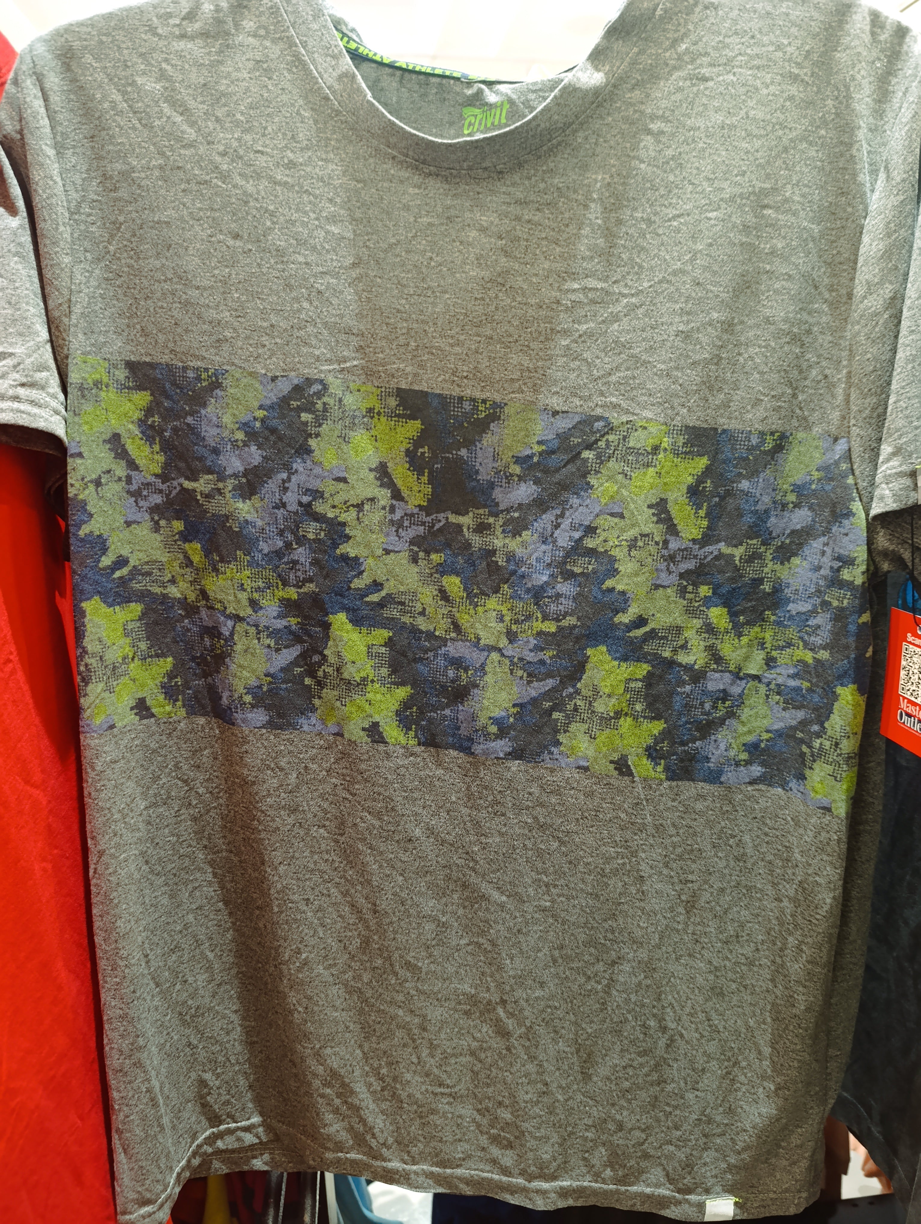 Grey Camouflage T-Shirt