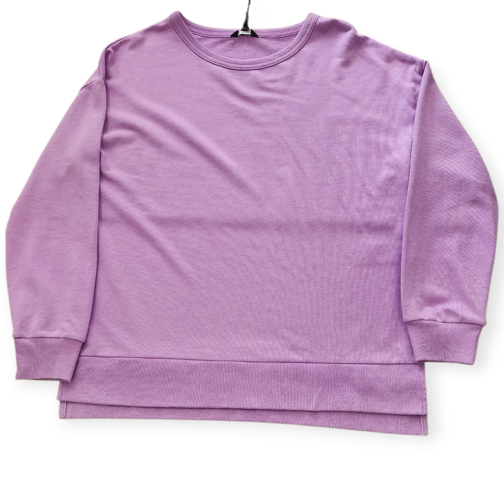 BUFFALO DAVID BUTTON WOMEN'S LIGHT SPRING LAVENDER FULL SLEEVE SWEATER