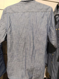 Short-Sleeve Denim Shirt