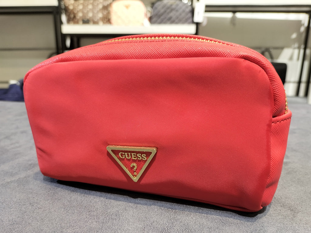 Guess Red Beauty Double Zip Case "Did I Say 90?" - PWDIDIP8308 - RED