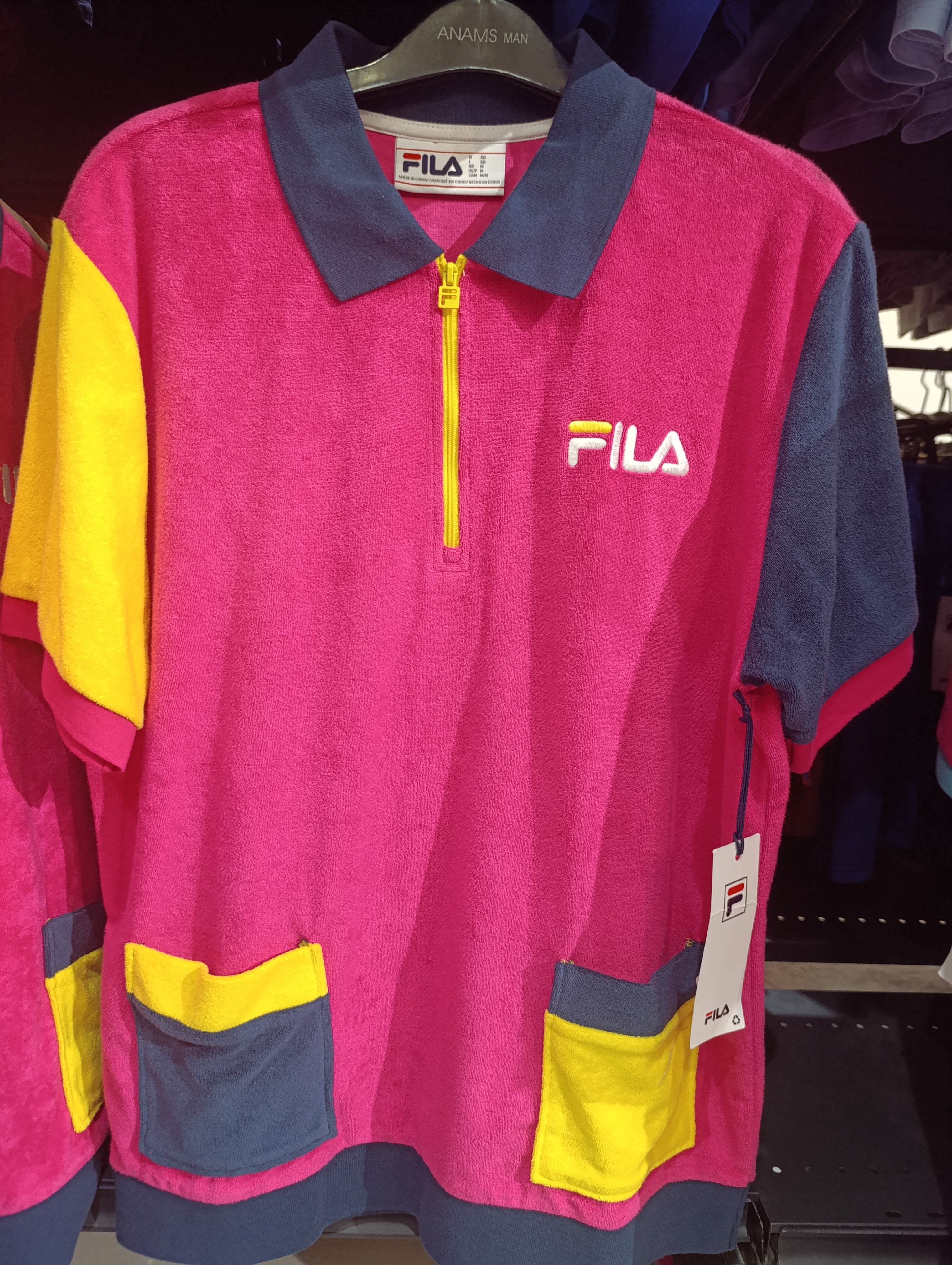 Fila Pink Polo Shirt