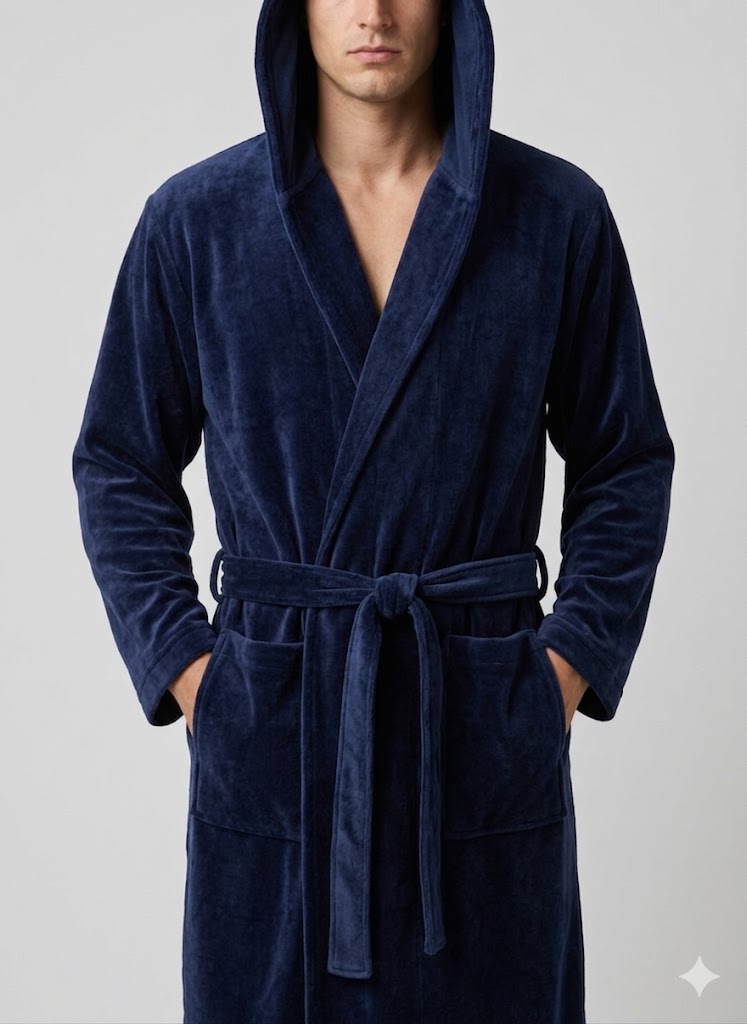 FILA Men's Robe 'Night Blue' - (LM13C379-410)