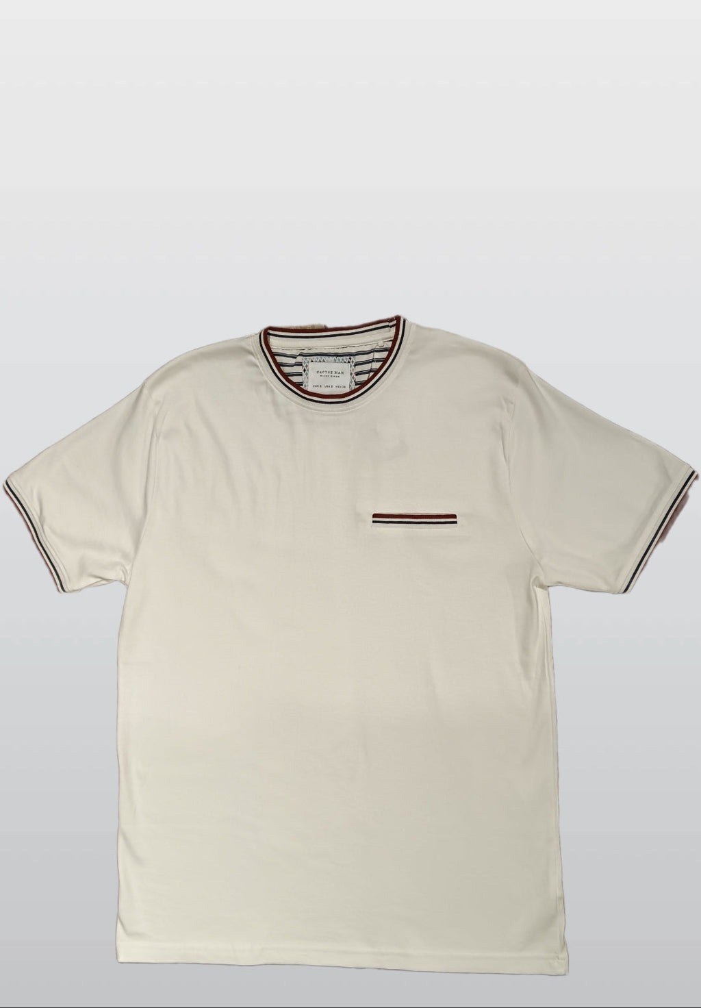 Cactus Man Ricky Singh Round Neck T-Shirt