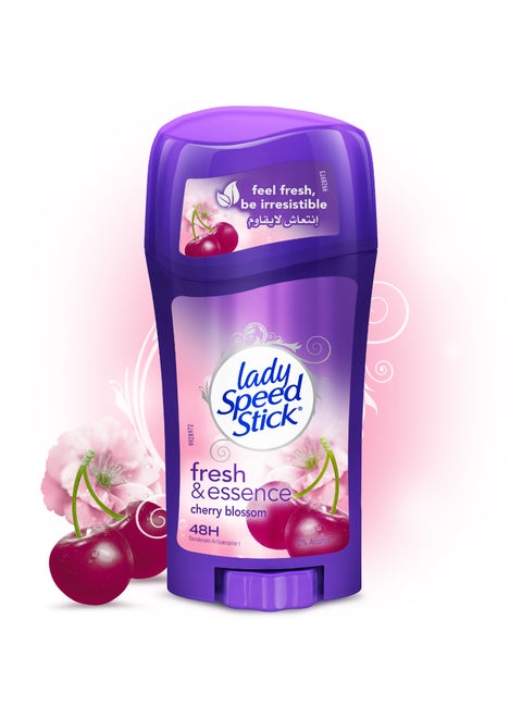 Lady Speed Stick Fresh Essence, Antiperspirant Deodorant, Cherry Blossom
