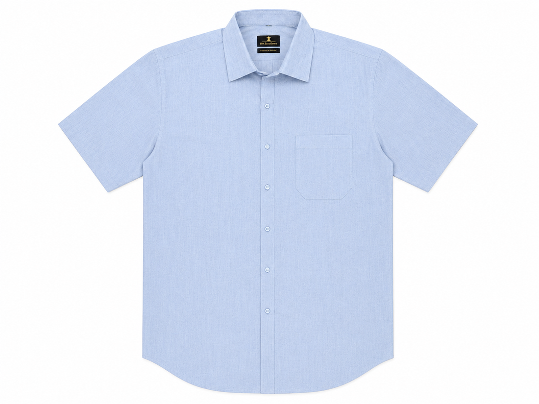 Par Excellence Slim Fit Dress Shirt with Chest Pocket