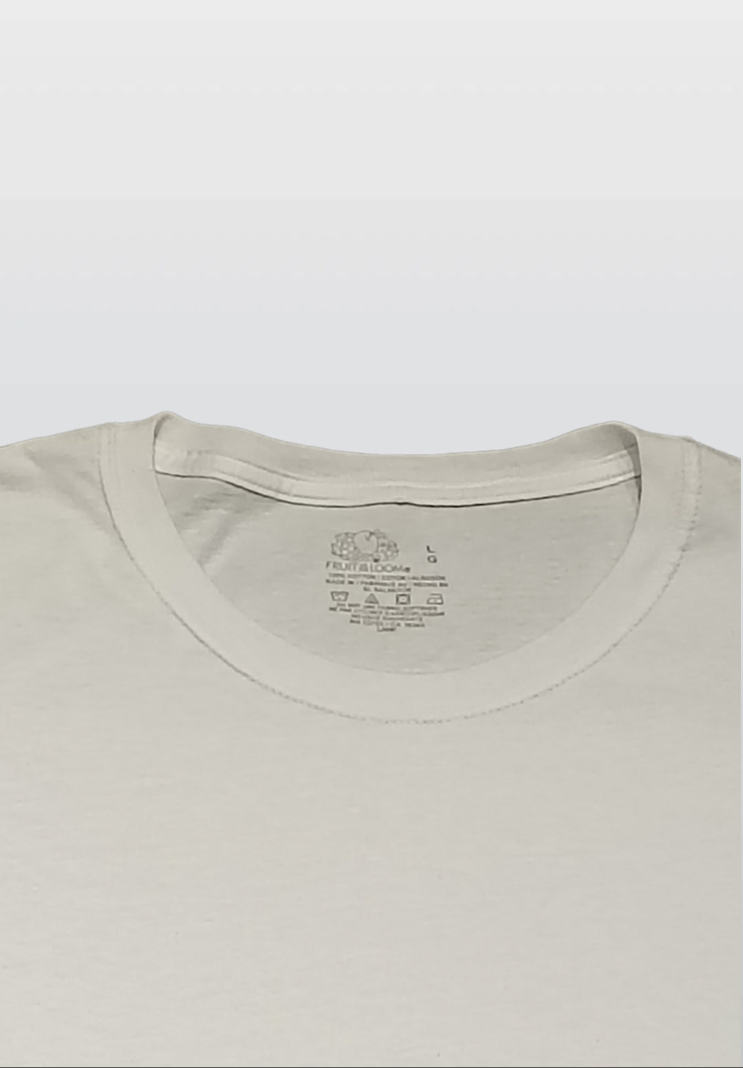 Fruit of the Loom Men's White Crew T-Shirt, White, XX-Large (Pack of 6)