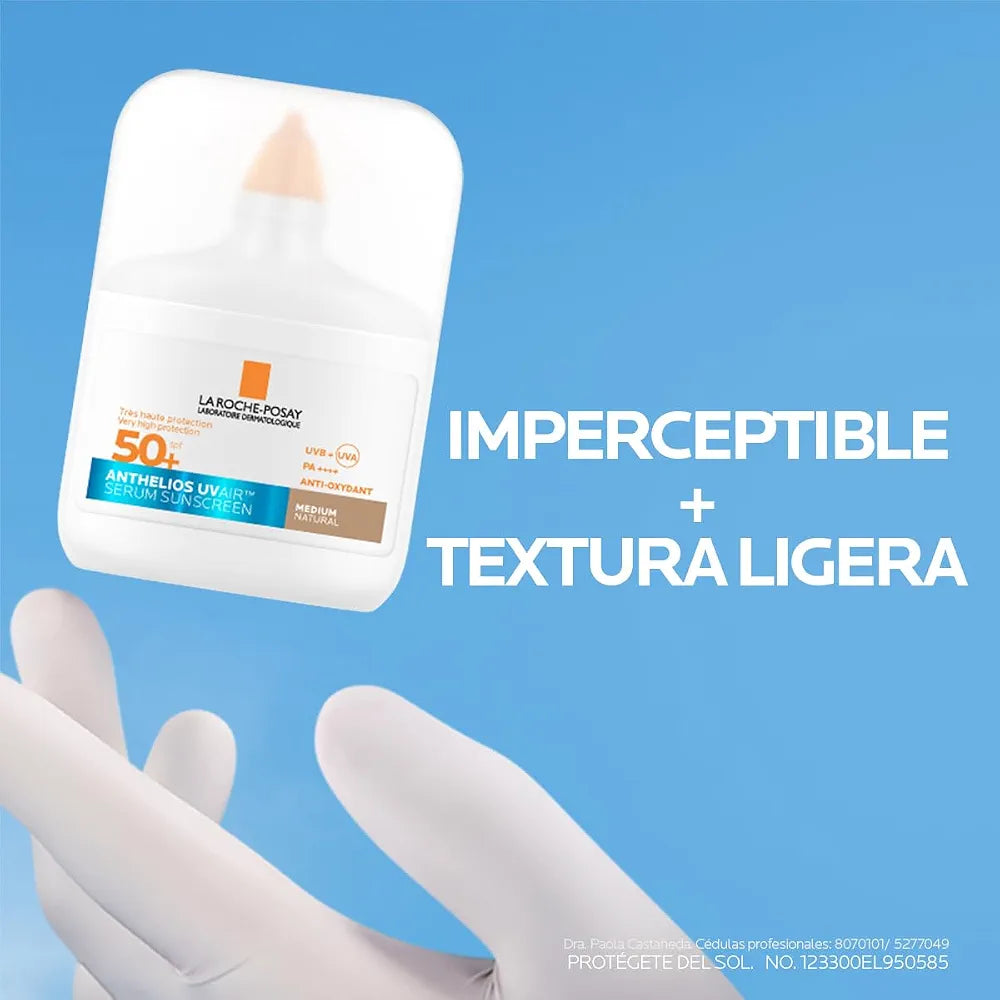 La Roche-Posay Anthelios UVAIR Daily SPF50+   PA++++  " medium natural "