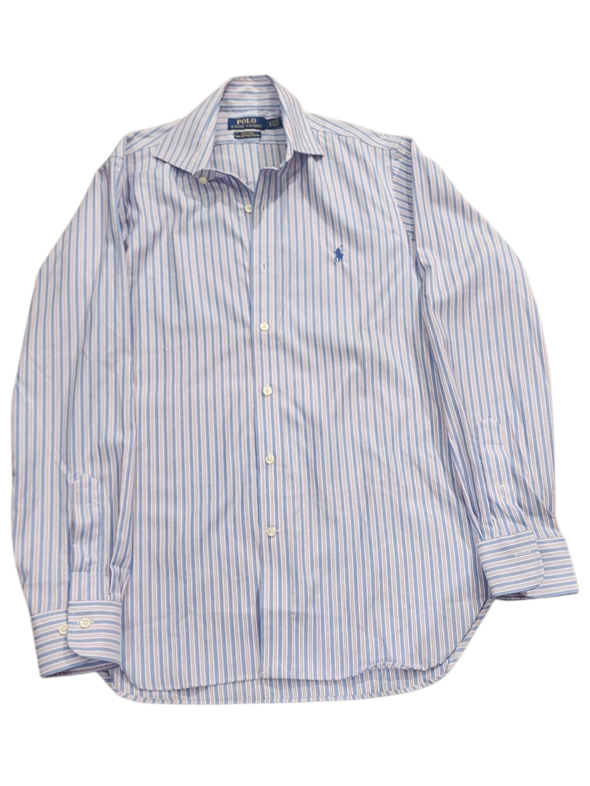 Ralph Lauren Polo Blue & White Striped Women's Shirt