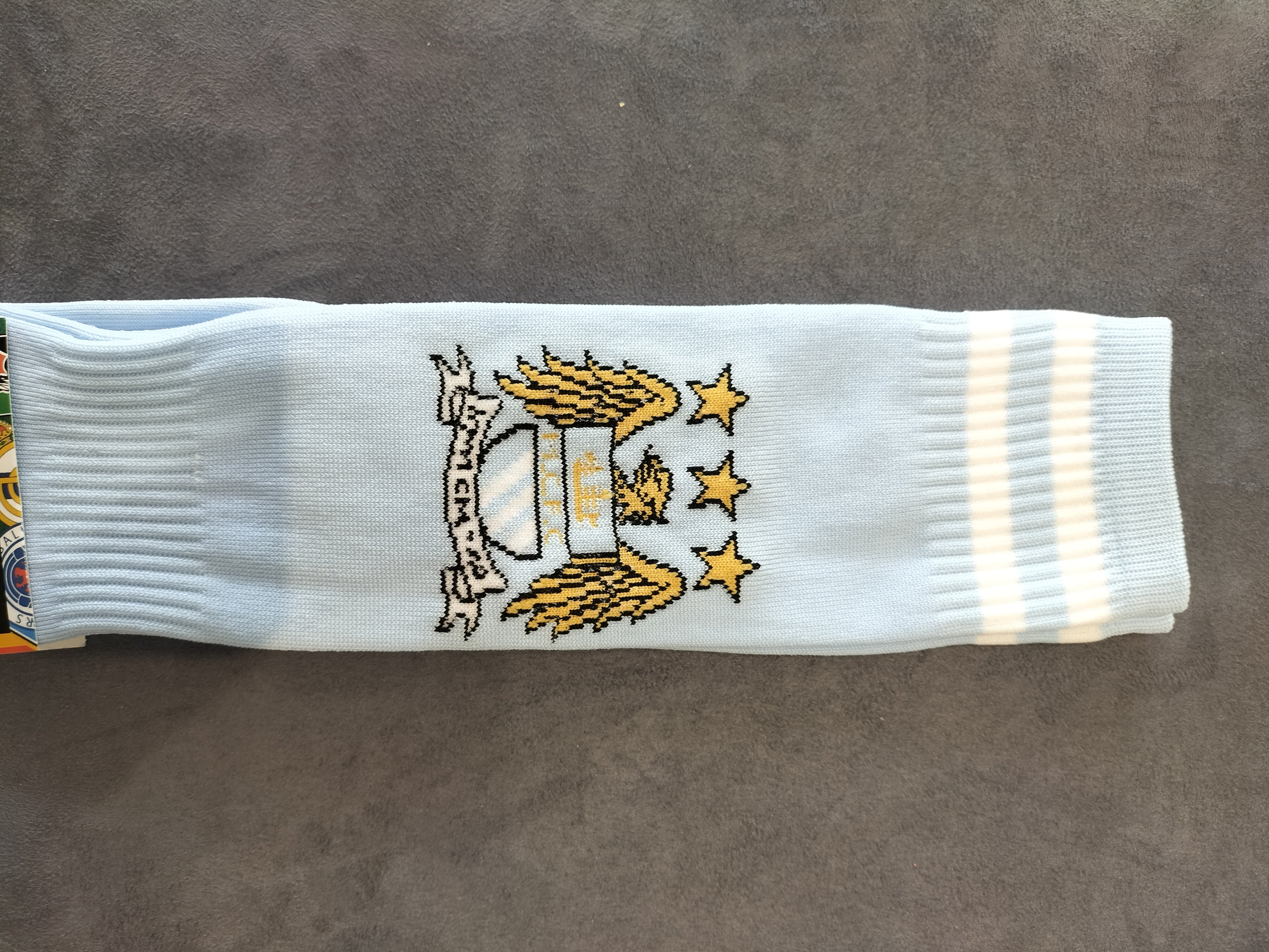 Football Team Socks Light Blue
