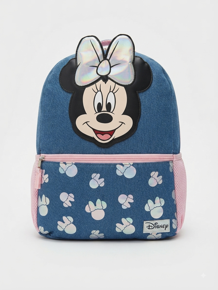 Disney Minnie Mouse Denim Backpack
