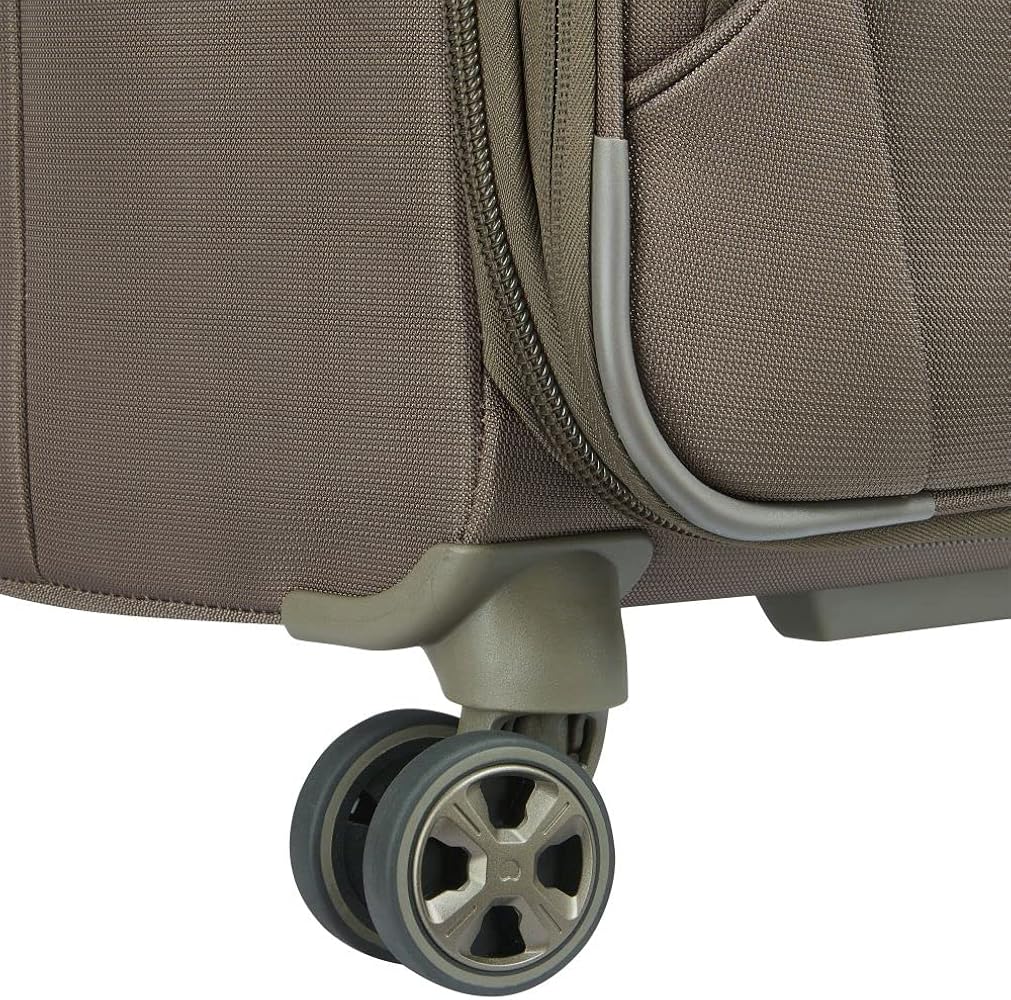 Delsey Paris Dual Density Wheels Removable And Washable lining Trolley Luggage  00-2397801-06-0R