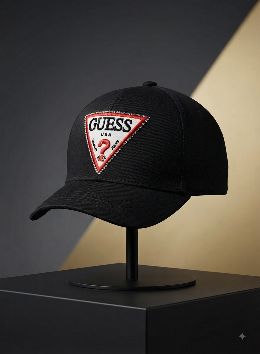 Black Guess Baseball Cap