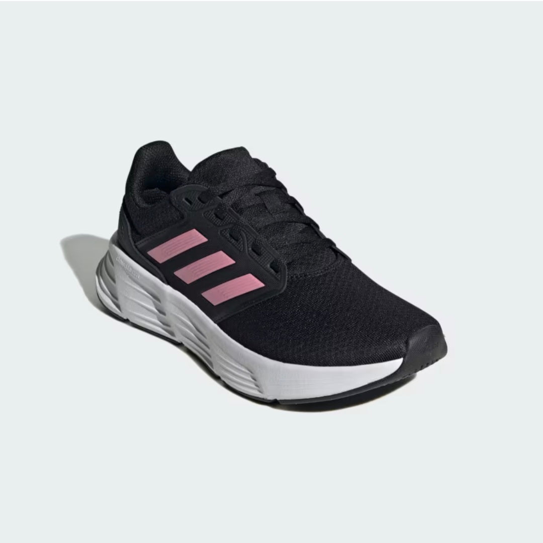 Adidas Galaxy 6 Women's Running Shoes 'Core Black / Pink Spark' - [IE8149]