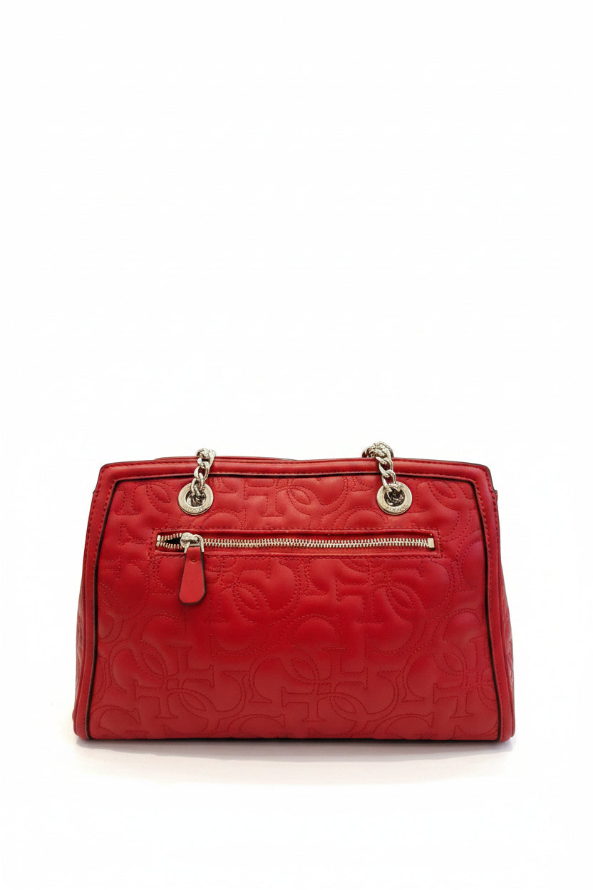 GUESS WOMENS HANDBAG RED VG747509