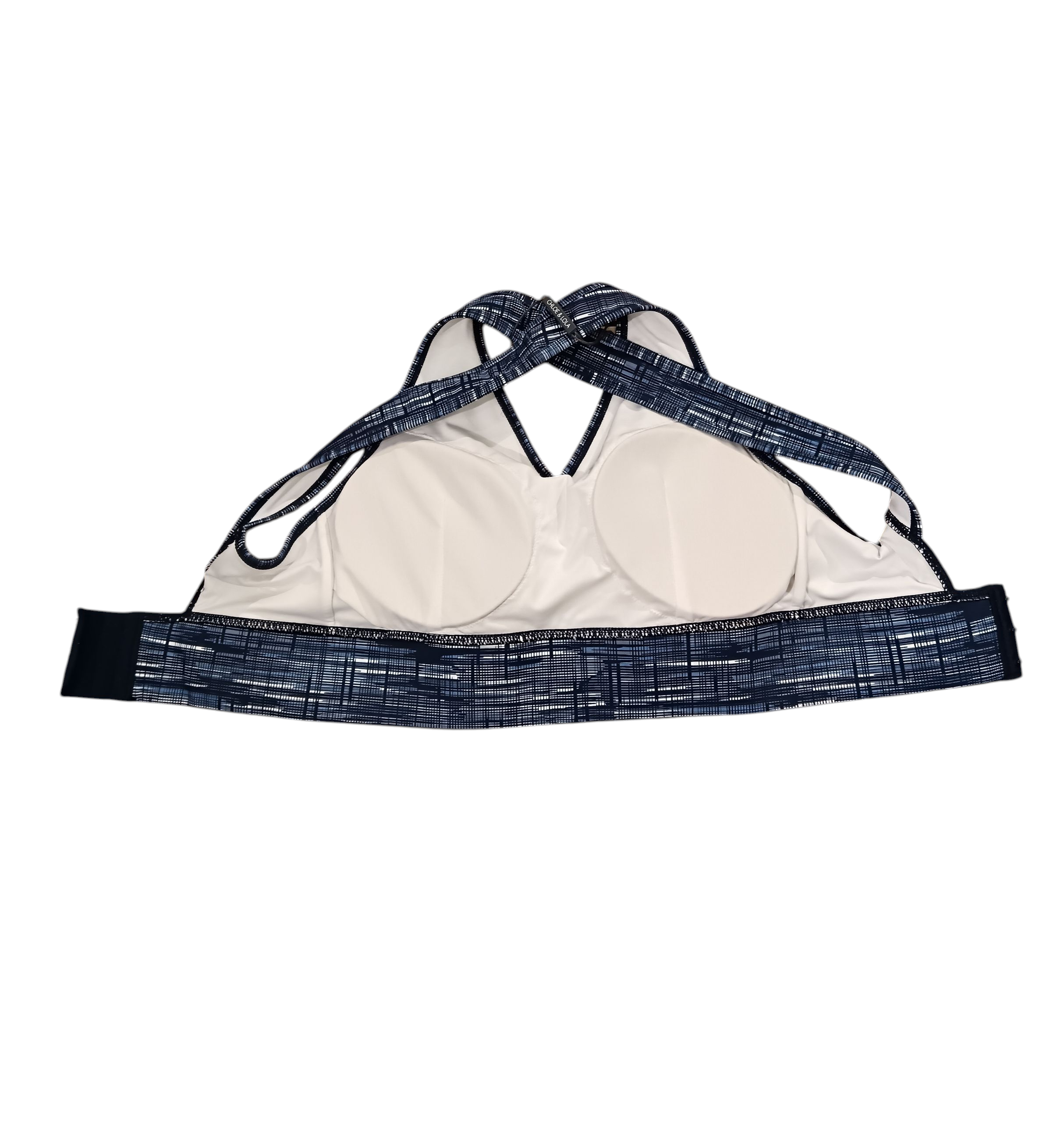 CHLOE LOLA Women's bra solid blue