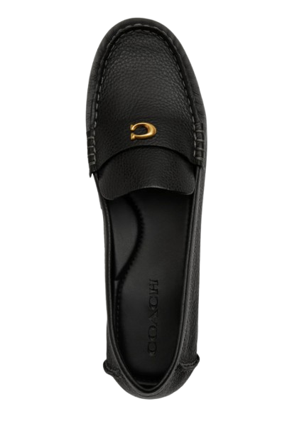 Coach Jocelyn Leather Loafer  Black