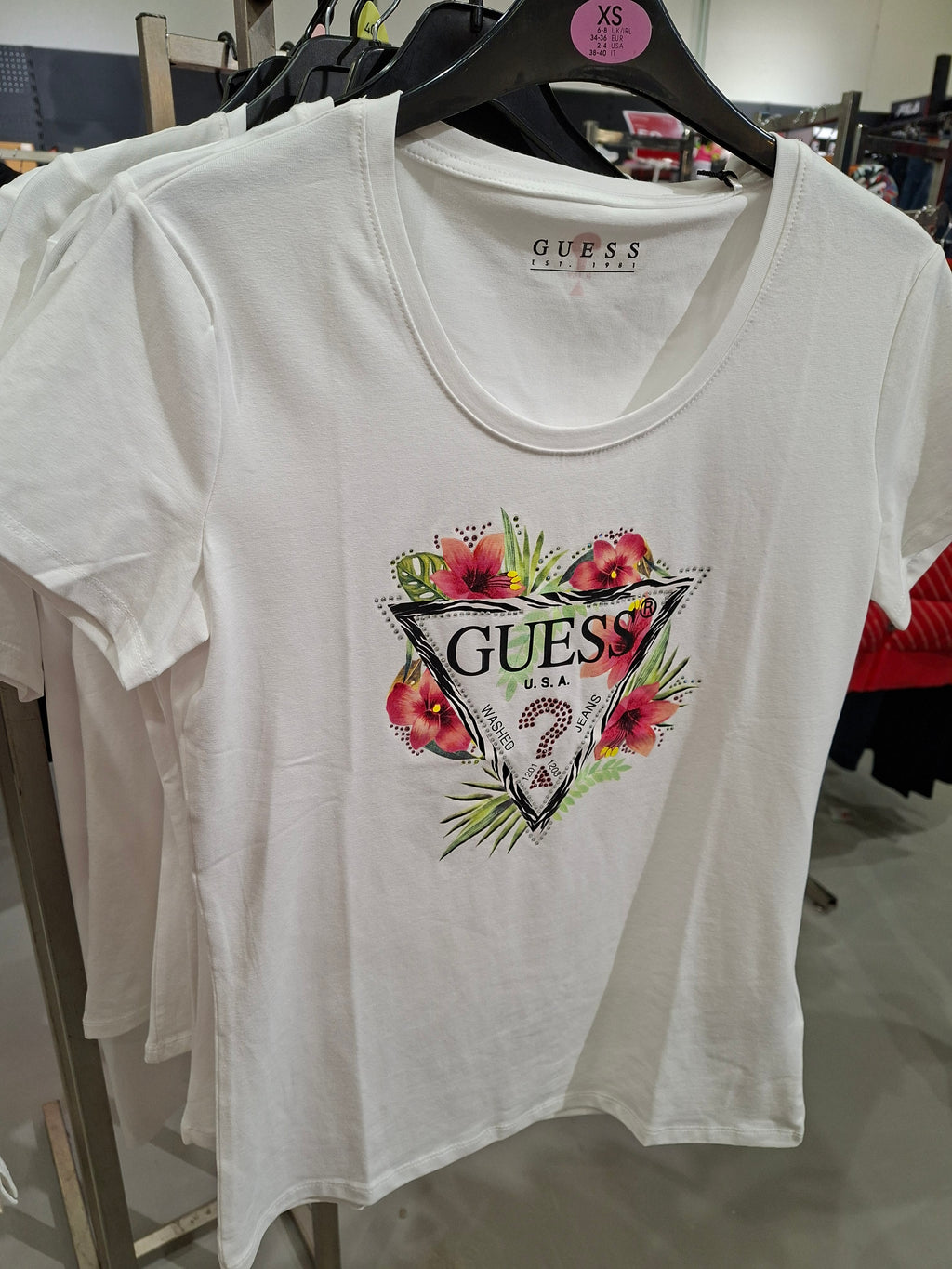 GUESS ICON women's cotton tee - White color W1GI0NJ1311