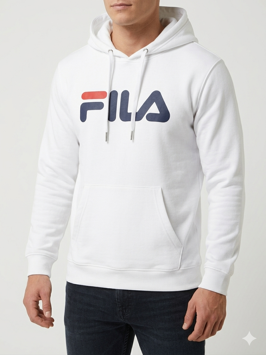 FILA Addard Classic 'White' Hoodie - (SM23D891-125)