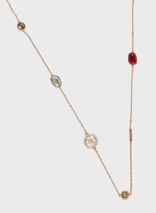 Guess Glamchic Stones  rose gold Necklace